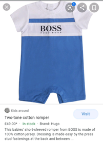 baby hugo boss sale uk